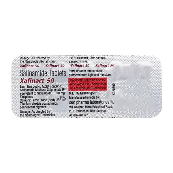 Xafinact 50 Tablet